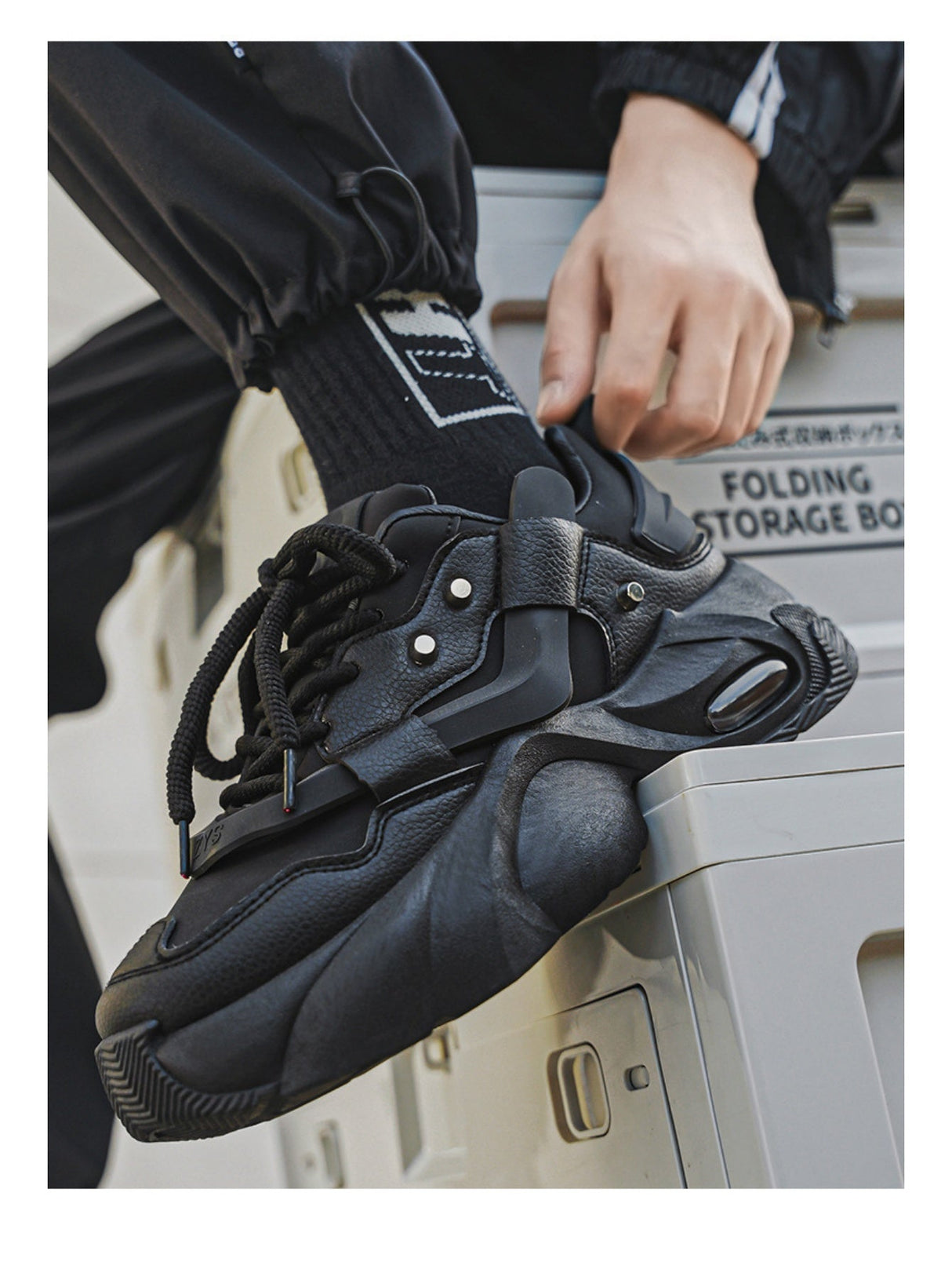 Liber Four Seasons Thick-soled Men's Casual Sports Shoes