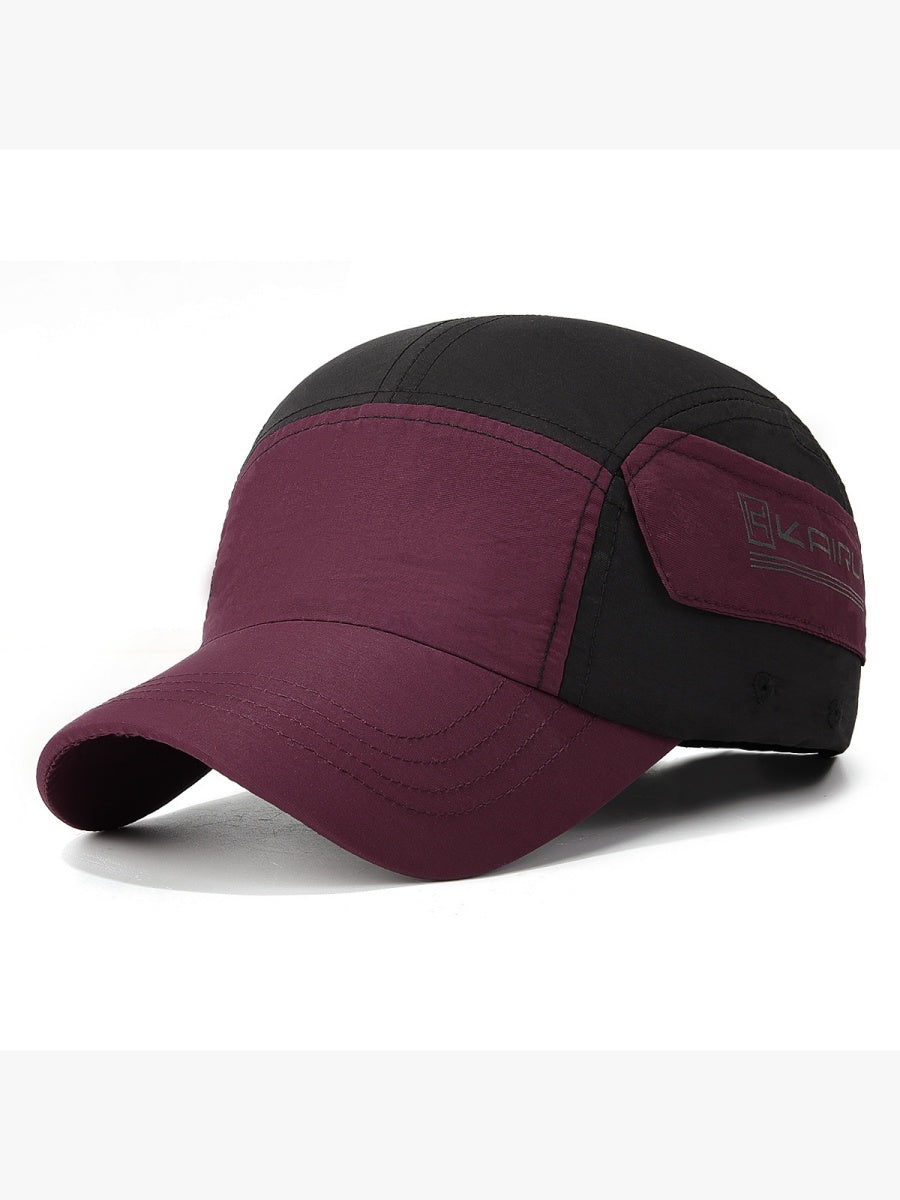 Lightweight Quick-drying Color Blocking Baseball Caps