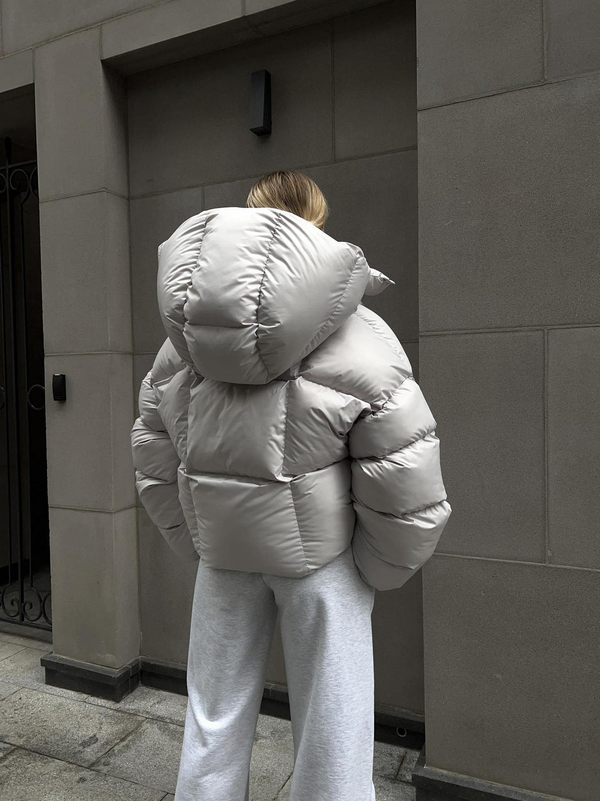 Trendy Puffer Jacket/Padded Coat - Street Style Short Hooded Puffer Jacket
