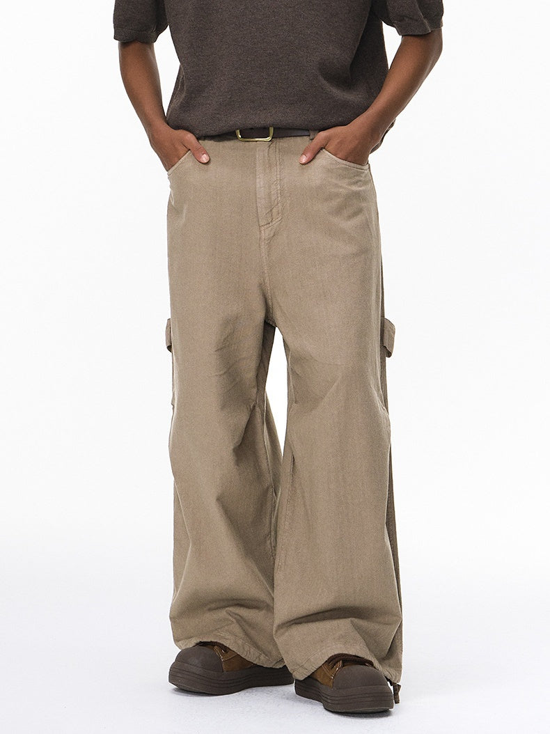 Liber Autumn Neutral wear Cargo Trousers