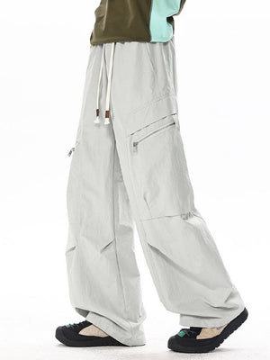 Deconstruction Straight-fit Water Proof Cargo Trousers