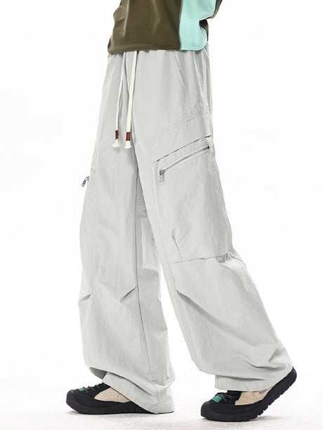 Deconstruction Straight-fit Water Proof Cargo Trousers