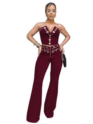 Tube Top Pants Set 2-piece Sets