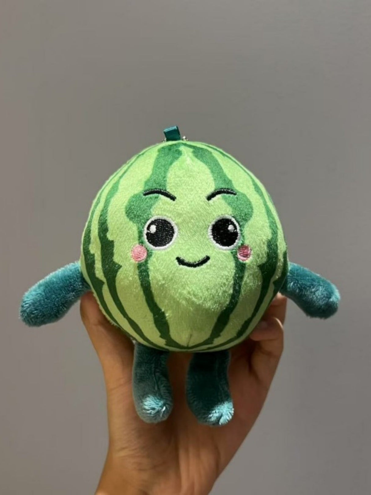 Wassermelonen-Puppen-Schlüsselanhänger