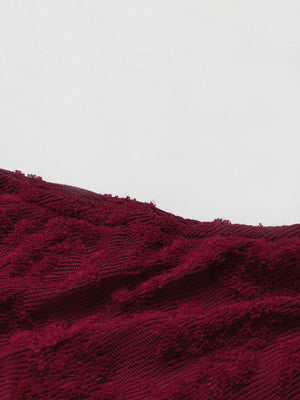 Lace-trimmed Long-sleeved T-shirt