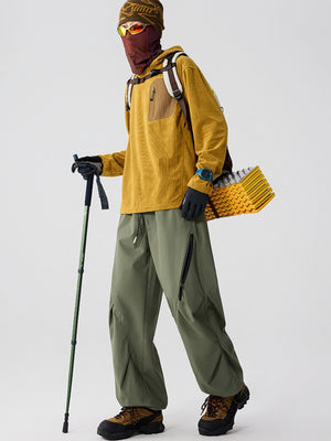 Wear-resistant Straight-fit Cargo Trousers