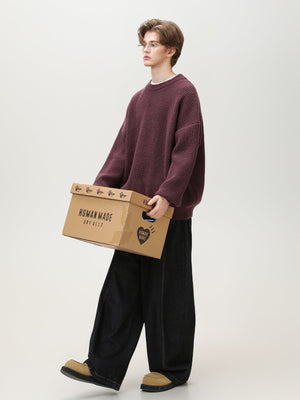 Liber Autumn Neutral wear Knitting Sweaters