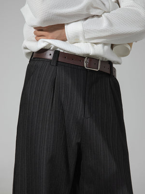 City Commuting Gathering Stripes All-match Pants