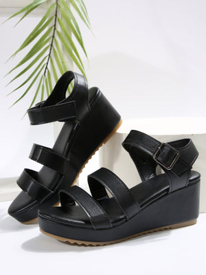 Wedge Platform Roman Sandals