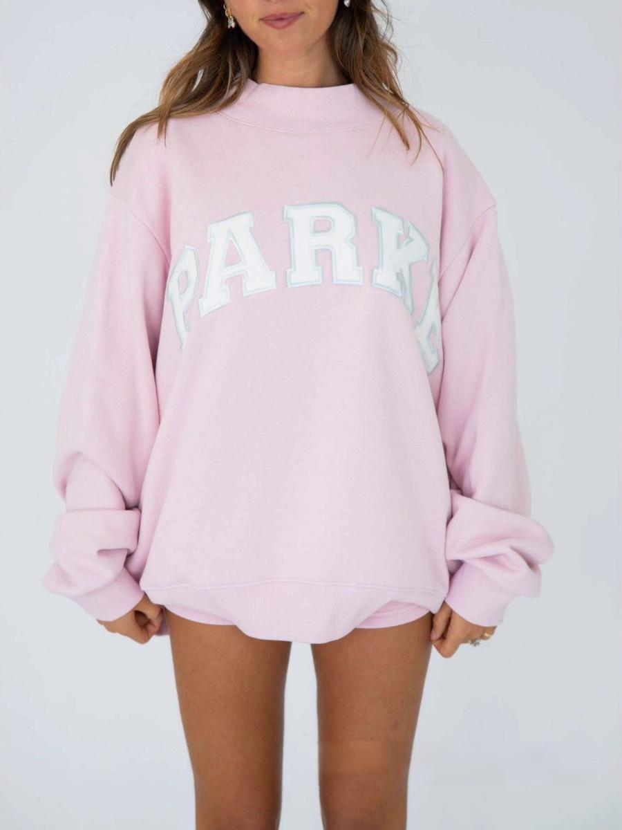 Thread Letter Printing Sweatshirts
