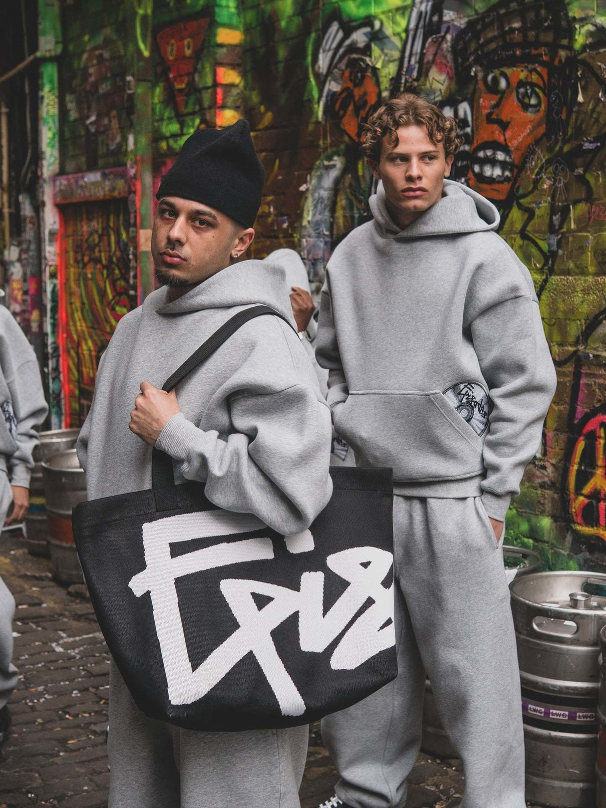 Embroidered Hoodie & Sweatpants 2-piece Sets