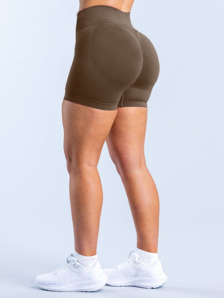 High-waisted, Tummy-flattening, And Butt-lifting Yoga Shorts