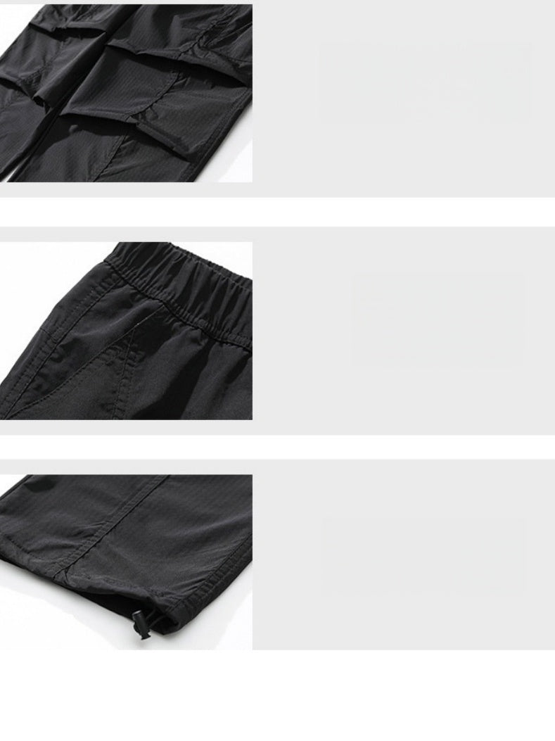 Outdoor Three-proof Water Proof One Pair Of Pants Can Be Worn In Two Ways Tooling Hiking Pants