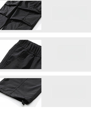Outdoor Three-proof Water Proof One Pair Of Pants Can Be Worn In Two Ways Tooling Hiking Pants