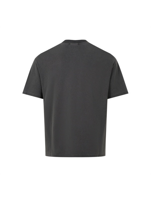 Distressed Retro Printed T-shirts
