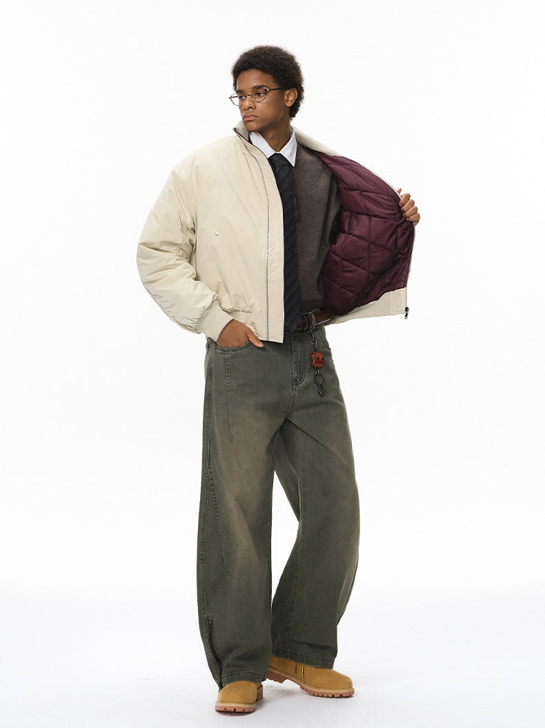 Liber Autumn Neutral wear Solid Color Jeans