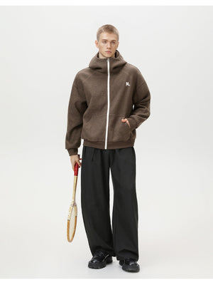 Liber Autumn Men's Embroidered Pattern Letter Jackets