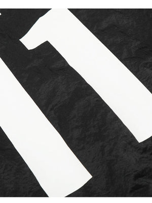 Retro Short And Wide Digital Printing Loose Stand Collar Football Jackets