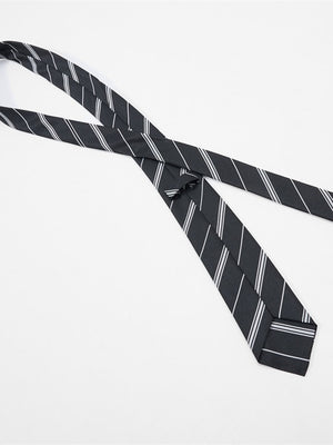 Letter Vertical Stripe Shirts