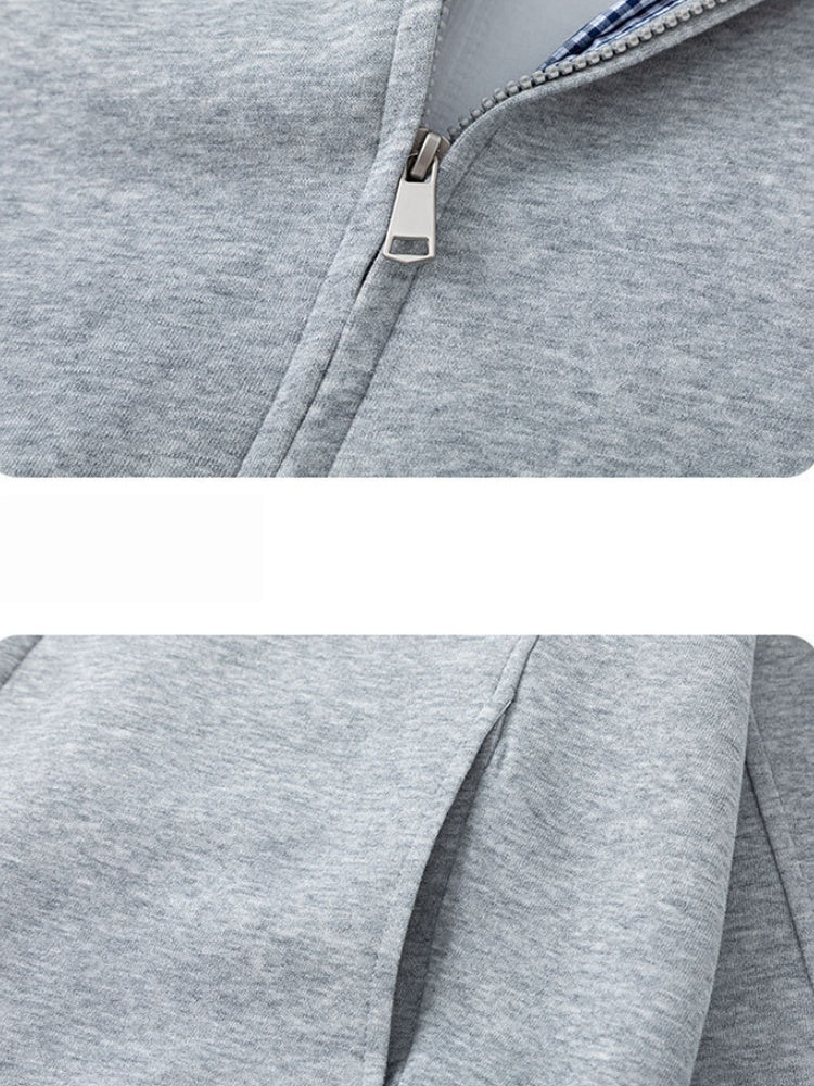 Veste à carreaux à effet superposé et coupe nette