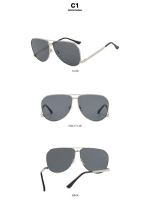 Oversized, Irregularly Shaped Sunglasses