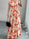 Hit Flowers Plants And Flowers Maxi Dresses