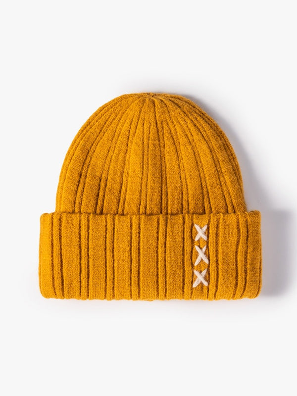 Jacquard Stitching Beanie