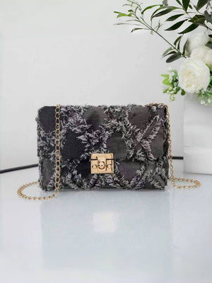 Denim Crossbody Bag