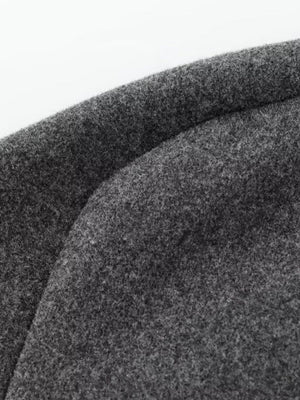 Stand Collar Single-breasted Large Pocket Blazer