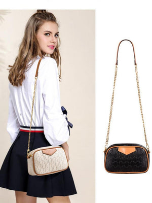 Trendy Embossed Tote Bag 4-Piece Set