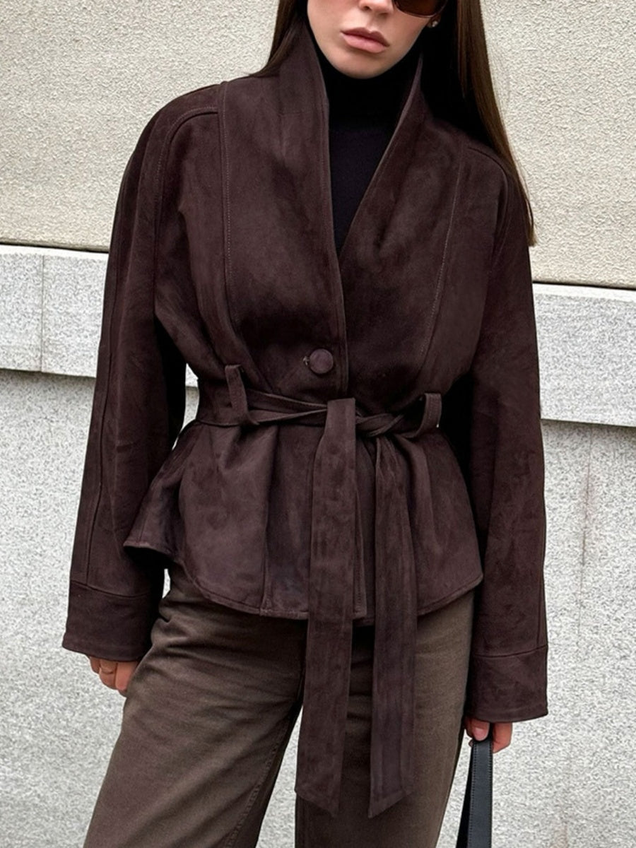Liber Autumn Women's Belt Jackets