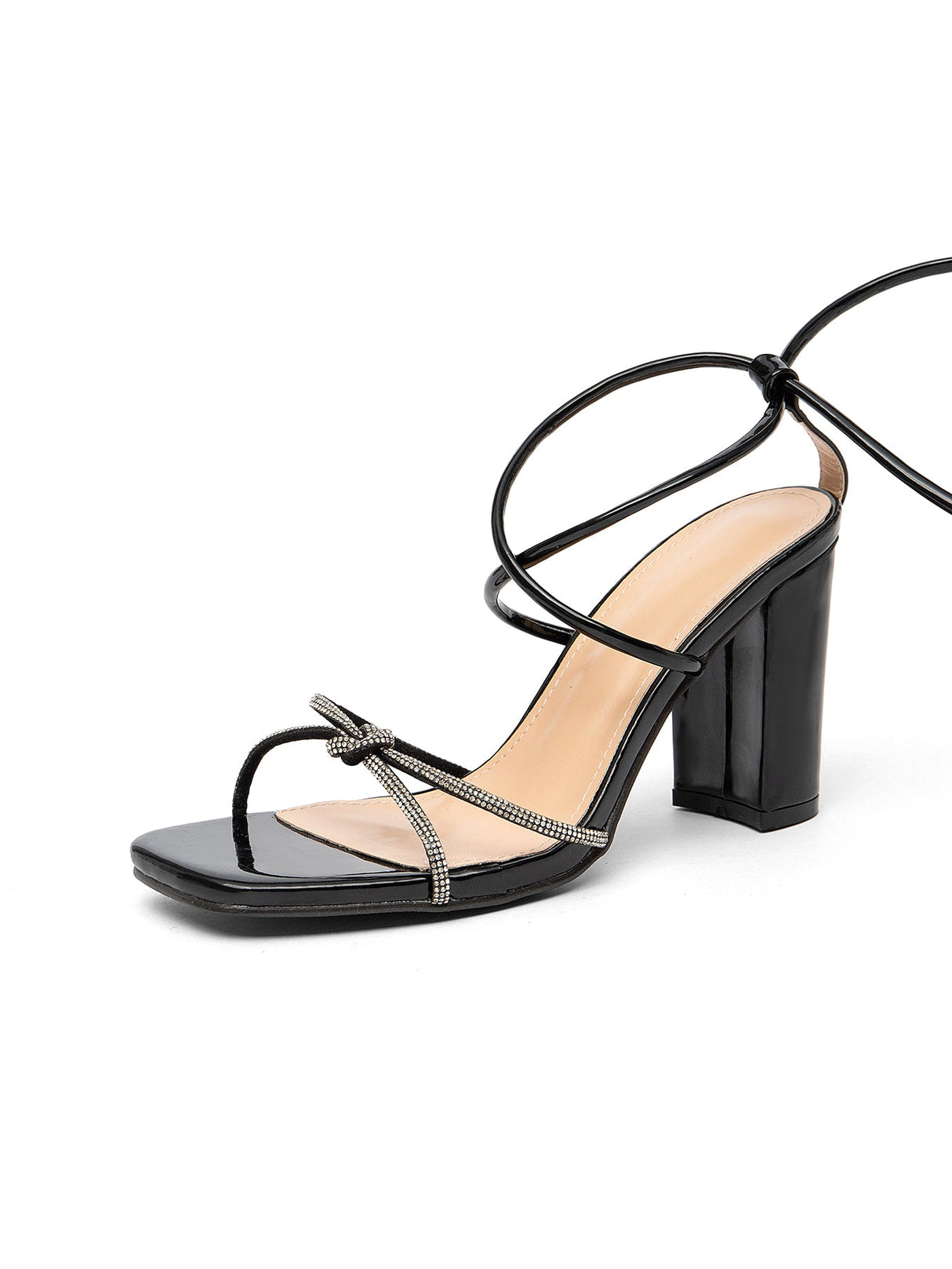 Strappy Women's High-heeled Sandals