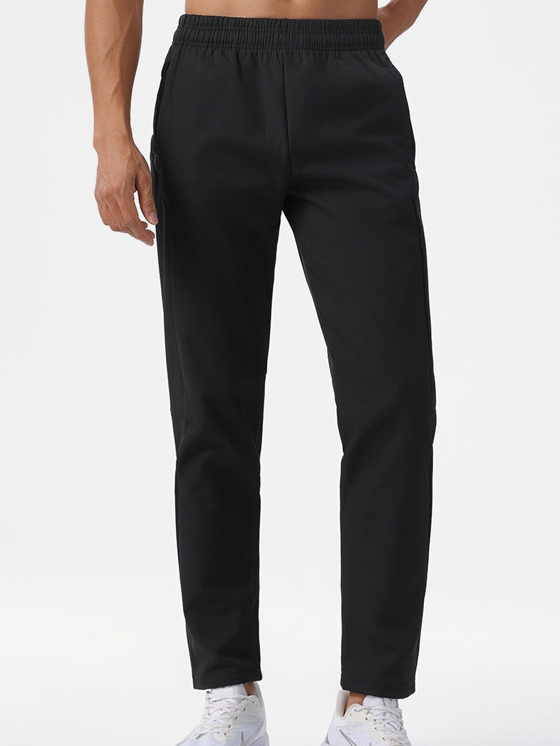 Soft Shell Plush Water Proof Windproof Wear-resistant Sports Pants