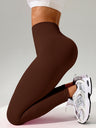 Tight-fitting Tummy Control High-waisted Hip Lift Piping Yoga Pants Pants