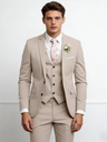 Slim-fit Wedding Suit 3-piece Sets Set