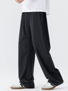 Cool Feeling Lightweight Loose-fit Straight-fit Dress Pants Pants