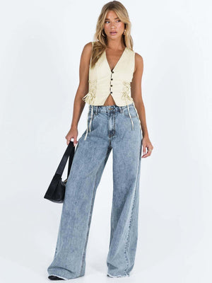 Liber Summer Women's Old Jeans