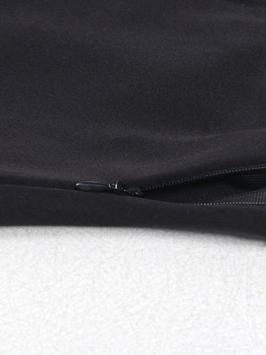 Pearl Langarm-Zweiteiler mit schmaler Passform und elastischem Bund