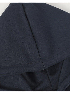 Splicing Embroidery No. 3 Sports Wind Loose Hoodies
