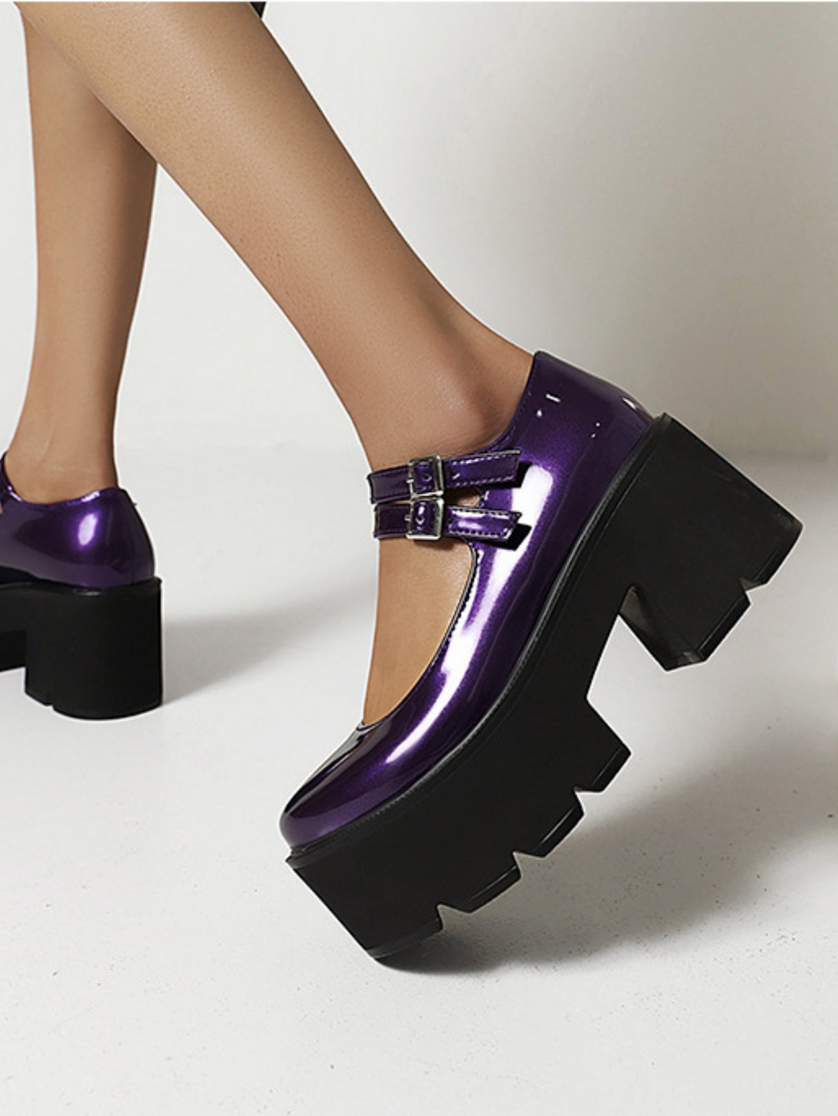 Platform Mary Janes