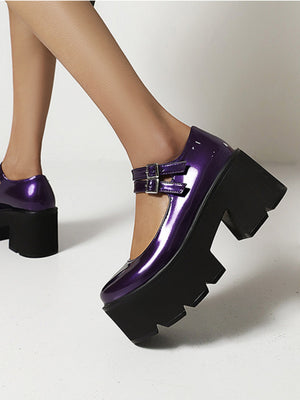 Platform Mary Janes