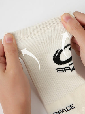 Tie-dye Moisture-wicking Breathable Crew 3-Pack Socks