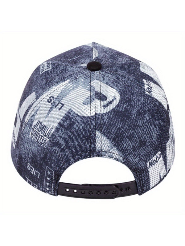 Embroidery Number Hip Hop Shade Flat-brimmed Hat Baseball Caps