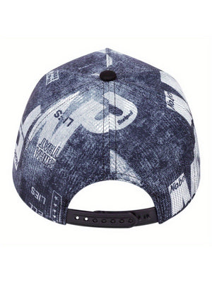 Embroidery Number Hip Hop Shade Flat-brimmed Hat Baseball Caps