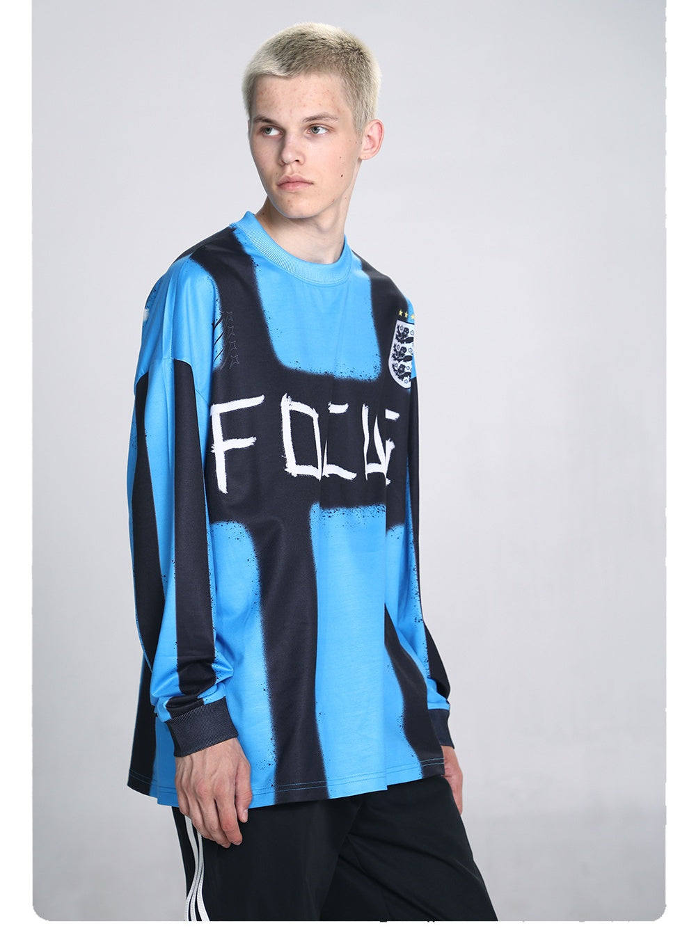 Liber Autumn Neutral wear Printed Letter T-shirts