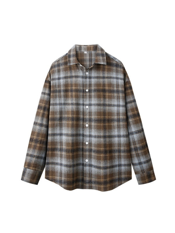 Color Matching Plaid Simplicity Shirts