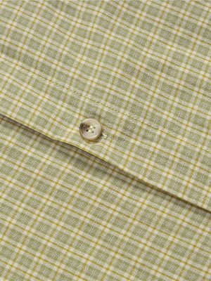 Liber Autumn Neutral wear Fake two pieces Plaid Shirts