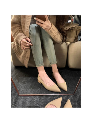 Liber Spring and autumn women's high heels