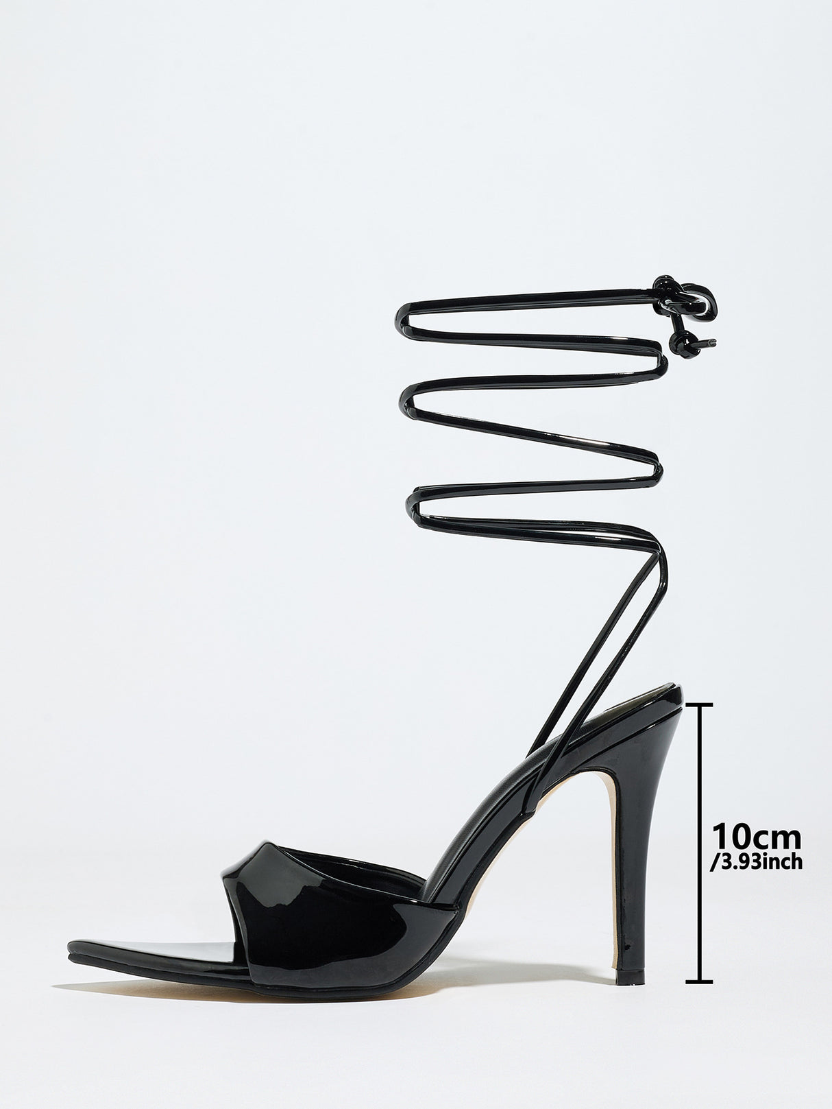 Cross-strap Stiletto Sandals