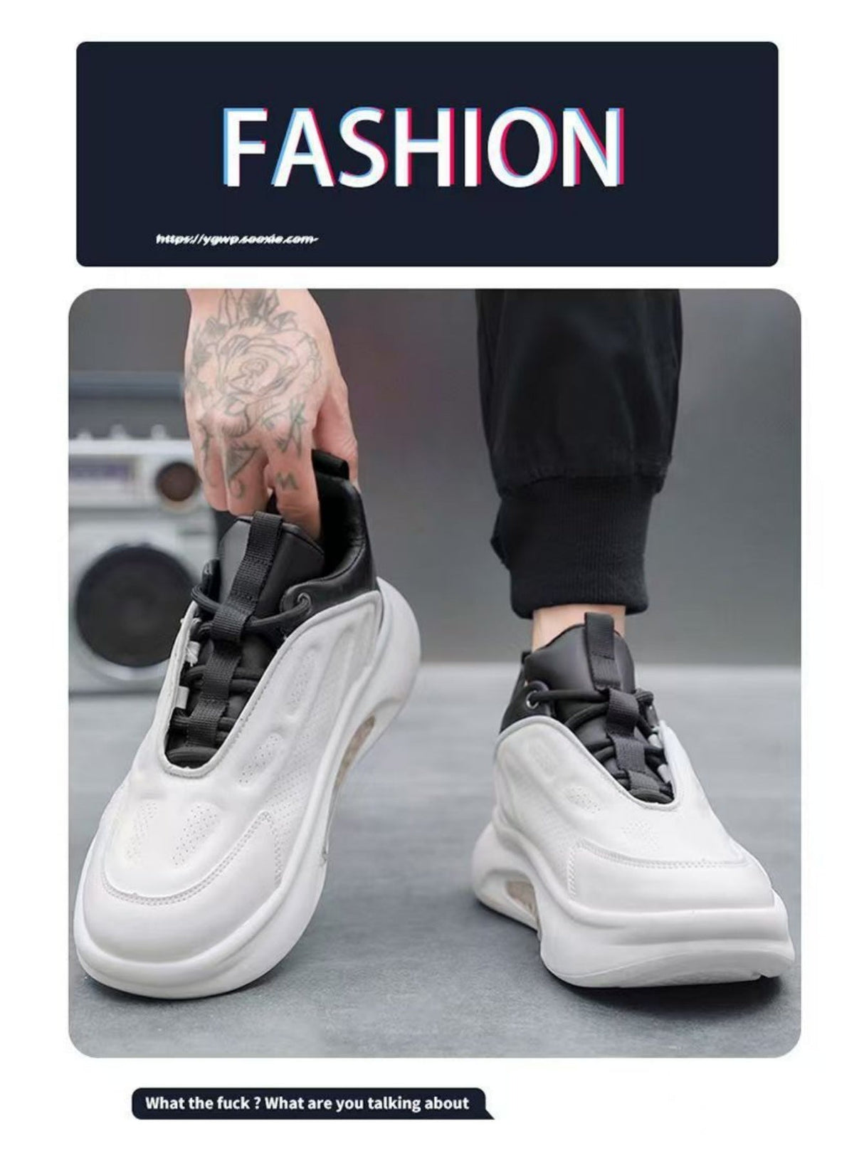 Liber Four Seasons Thick-soled Men's Casual Sports Shoes